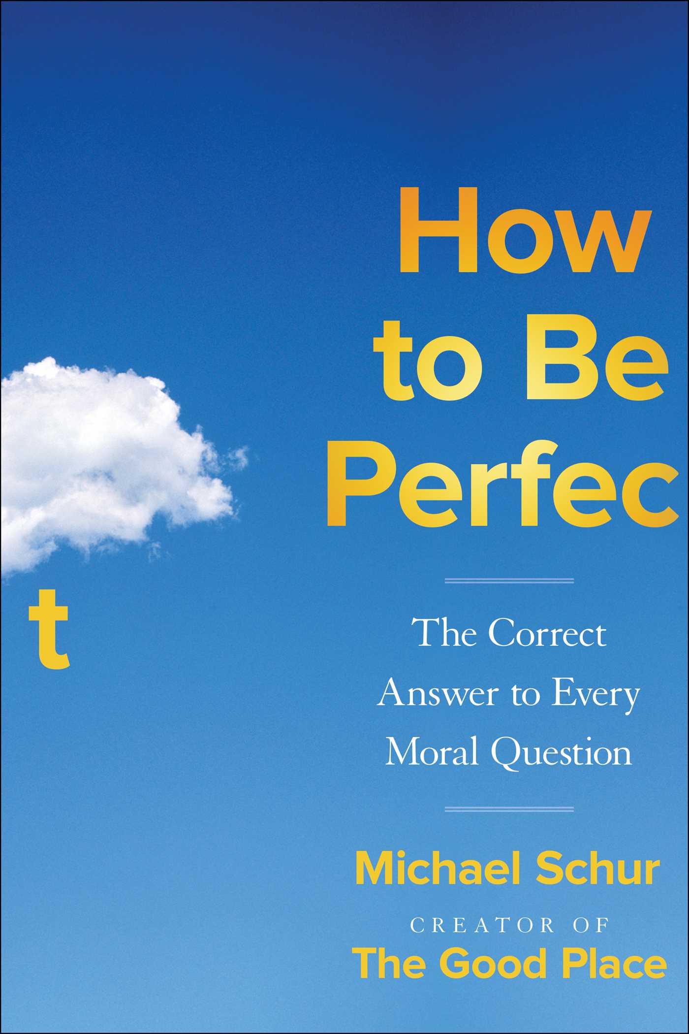 michael schur book how to be perfect